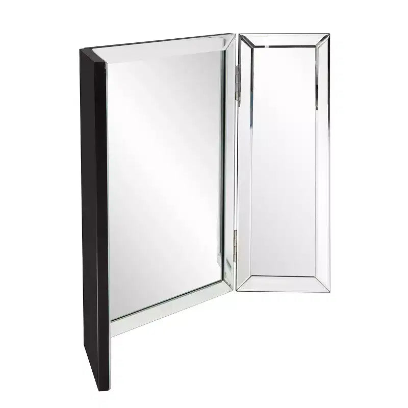 Espejo de baño rectangular Howard Elliott Trípoli transparente: moderno, independiente, de cristal, no requiere montaje