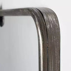 Espejo de pared decorativo de metal ornamentado Head West de 29 x 37 pulgadas, bronce antiguo: rectangular, no requiere montaje, incluye accesorios de montaje