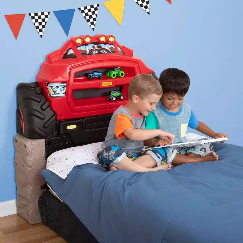 Cabecero de cama infantil camión monstruo extremo - Simplay3