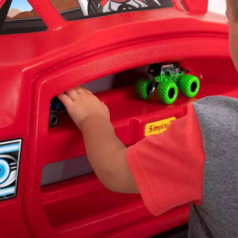 Cabecero de cama infantil camión monstruo extremo - Simplay3