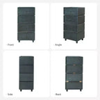 Oddone 2 - Juego de 2 mesas auxiliares con cajones de diseño modular | ART OF LIVING DESIGNS