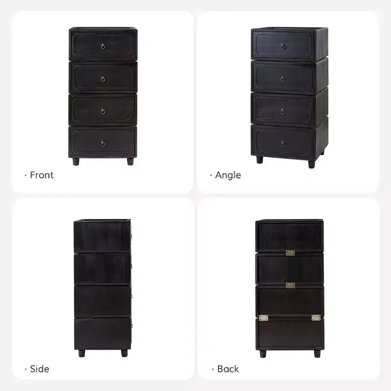 Oddone 2 - Juego de 2 mesas auxiliares con cajones de diseño modular | ART OF LIVING DESIGNS