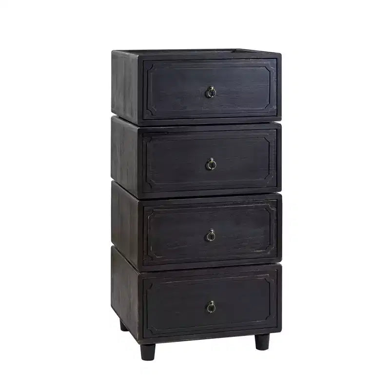 Oddone 2 - Drawer end table Set of 2 With Modular Design| ART OF LIVING DESIGNS