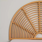 HomeStockRainbow Natural Bloom Rattan Cabecero de pared