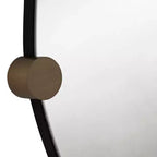 Possini Euro Design Possini Euro Marken 29 x 36 Espejo de pared champán de 3 pomos