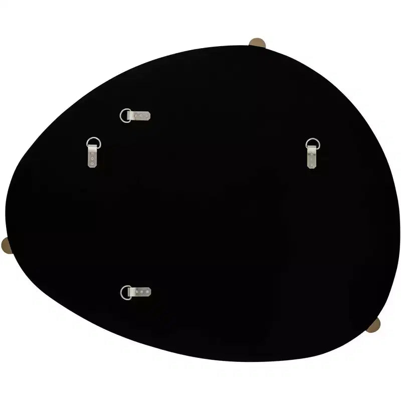 Possini Euro Design Possini Euro Marken 29 x 36 Espejo de pared champán de 3 pomos
