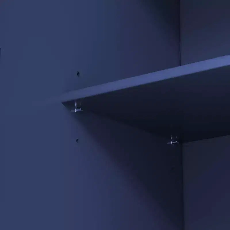 Organizador de despensa de cocina independiente Whisen, gabinete con 3 estantes ajustables, 3 cajones, 8 estantes interiores en las puertas