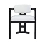 Christopher Knight Home Luna Sillas de comedor modernas de madera de abedul tapizadas (juego de 4)