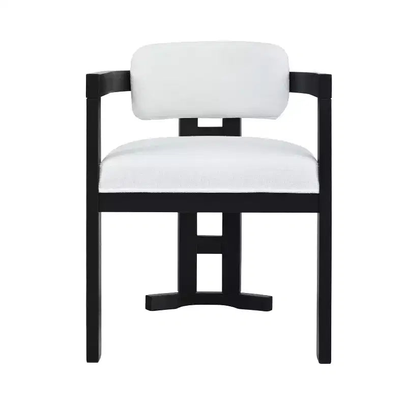 Christopher Knight Home Luna Sillas de comedor modernas de madera de abedul tapizadas (juego de 4)