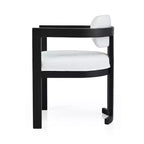 Christopher Knight Home Luna Sillas de comedor modernas de madera de abedul tapizadas (juego de 4)