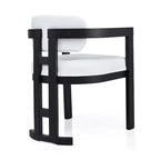 Christopher Knight Home Luna Sillas de comedor modernas de madera de abedul tapizadas (juego de 4)