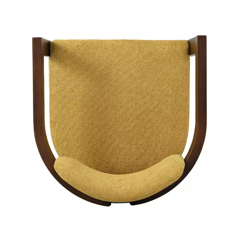 Christopher Knight Home Luna Sillas de comedor modernas de madera de abedul tapizadas (juego de 4)