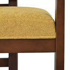 Christopher Knight Home Luna Sillas de comedor modernas de madera de abedul tapizadas (juego de 4)
