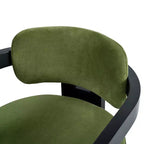 Christopher Knight Home Luna Sillas de comedor modernas de madera de abedul tapizadas (juego de 4)