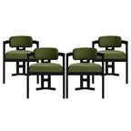 Christopher Knight Home Luna Modern Birch Wood Upholstered Dining Chair (Set of 4)
