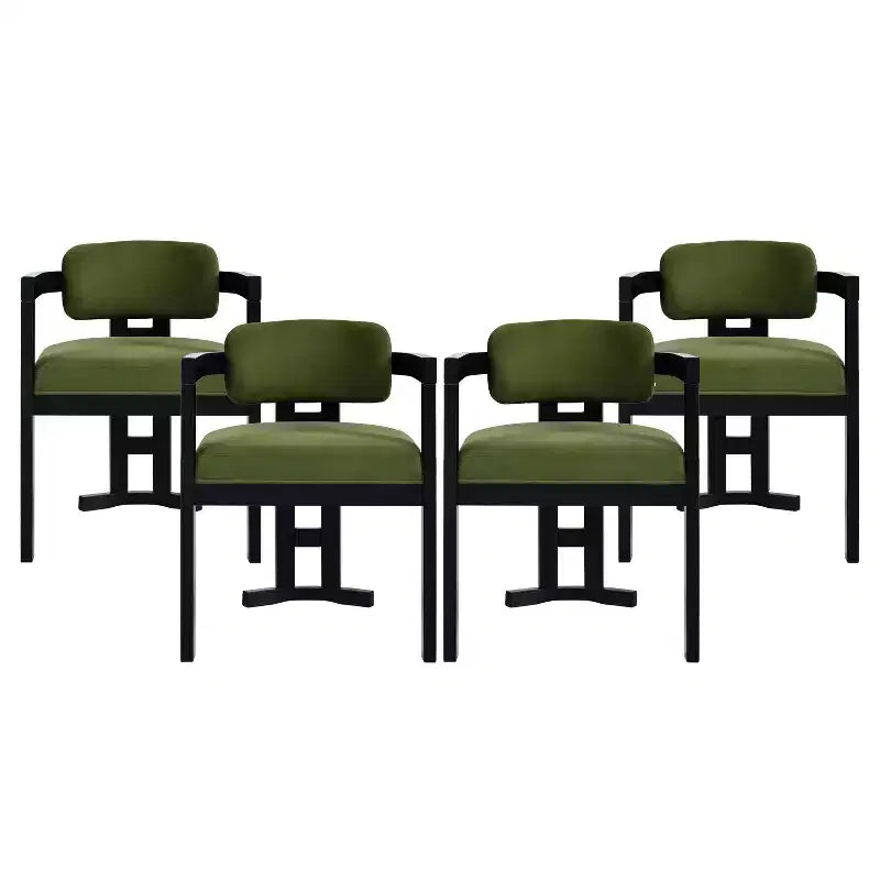 Christopher Knight Home Luna Modern Birch Wood Upholstered Dining Chair (Set of 4)