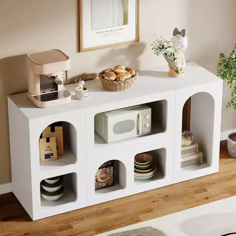 Mesa Consola Lantine 59, Organizador de Almacenamiento Moderno, Mesa de Entrada Mesa Sofá Detrás del Sofá para Sala de Estar, Pasillo, Vestíbulo