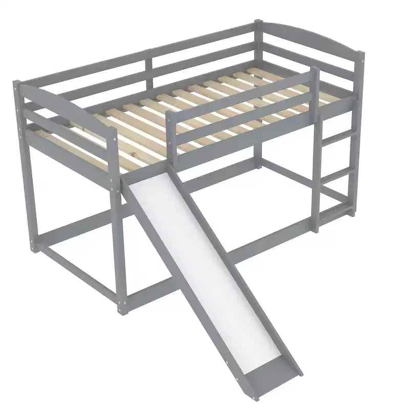 Litera Whisen doble sobre doble con tobogán convertible y escalera