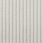 Cama nido tapizada en pana con forma de L, tamaño doble/matrimonial, con dos camas individuales, 4D - ModernLuxe