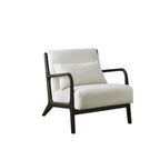 Sillón decorativo de estilo moderno de mediados de siglo Eterna de Roundhill Furniture con almohada lumbar extraíble
