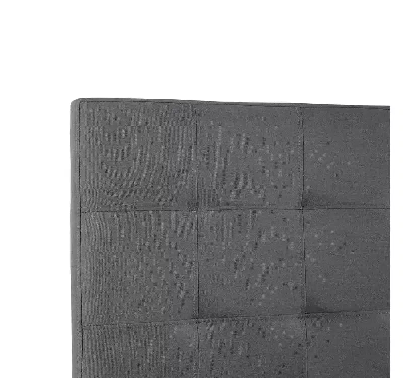 Cabecero Home Imports Emporium con capitoné de canal cuadrado tamaño queen para cama queen size