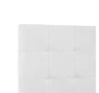 Cabecero Home Imports Emporium con capitoné de canal cuadrado tamaño queen para cama queen size