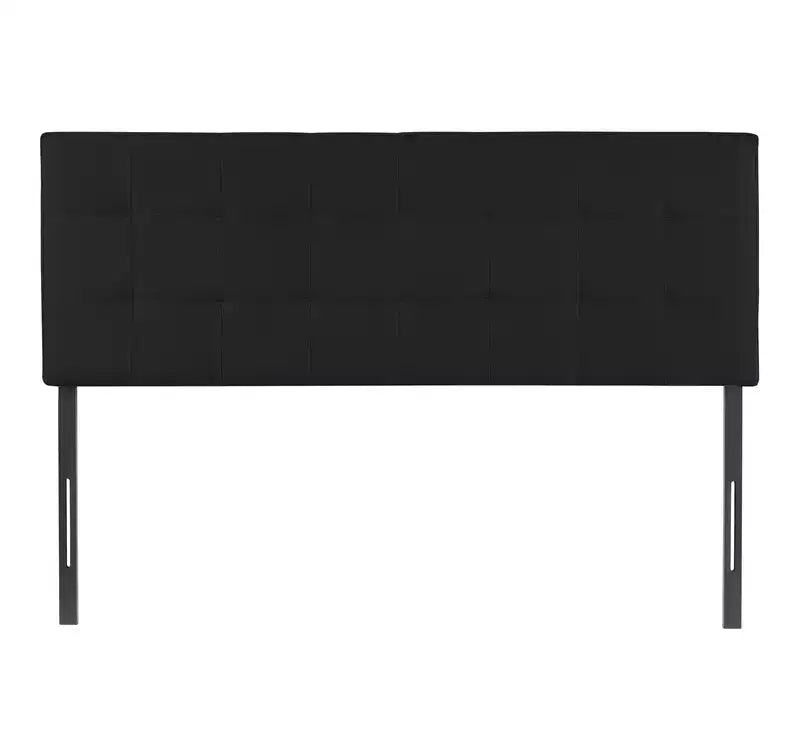 Cabecero Home Imports Emporium con capitoné de canal cuadrado tamaño queen para cama queen size