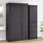 Cama Plegable Whisen Wood con Armario y Cajones