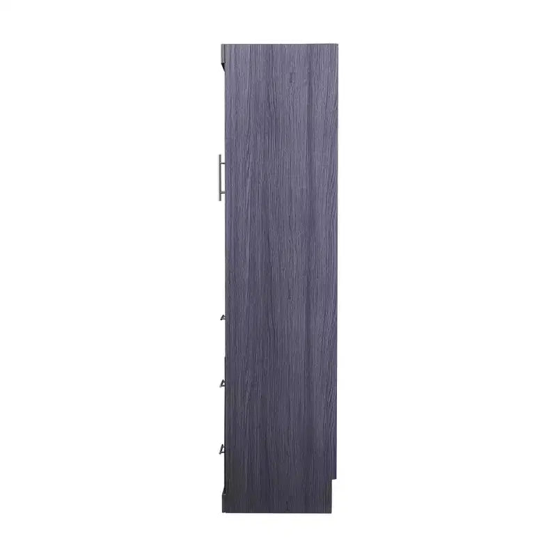 Cama Plegable Whisen Wood con Armario y Cajones