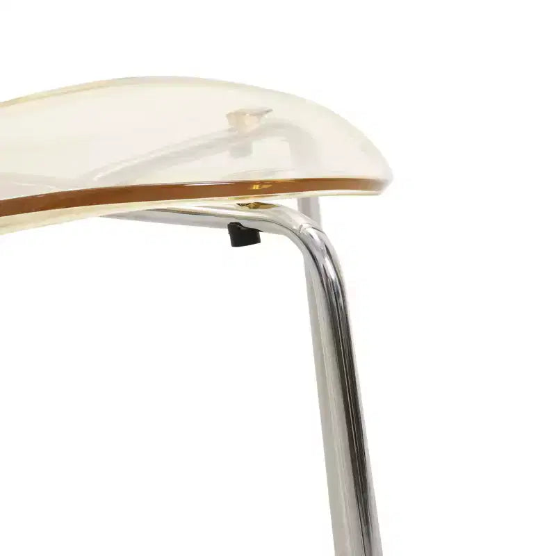 Juego de comedor LeisureMod Bristol de 5 piezas en color blanco - Mesa redonda y 4 sillas de comedor ergonómicas de plástico