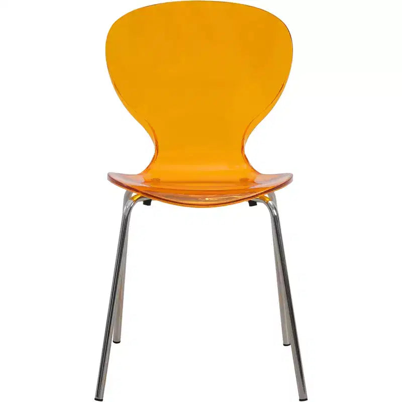 Juego de comedor LeisureMod Bristol de 5 piezas en color blanco - Mesa redonda y 4 sillas de comedor ergonómicas de plástico