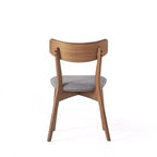 Juego de comedor tapizado Christopher Knight Home Walton de 7 piezas de madera de caucho de estilo moderno de mediados de siglo