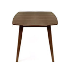 Juego de comedor tapizado Christopher Knight Home Walton de 7 piezas de madera de caucho de estilo moderno de mediados de siglo
