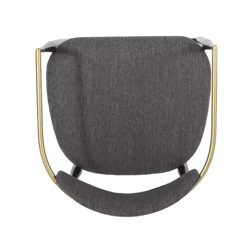 Christopher Knight Home Alger Taburetes de barra modernos de tela tapizados en hierro de 63,5 cm (juego de 2)