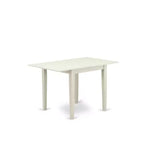 Mesa rectangular HomeStock de 30x48 con 2 alas abatibles