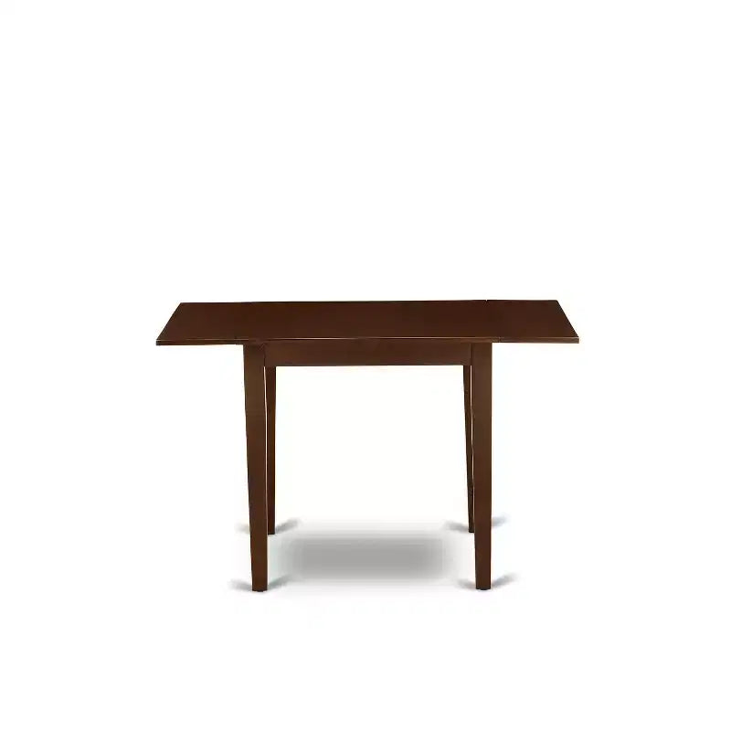 Mesa rectangular HomeStock de 30x48 con 2 alas abatibles
