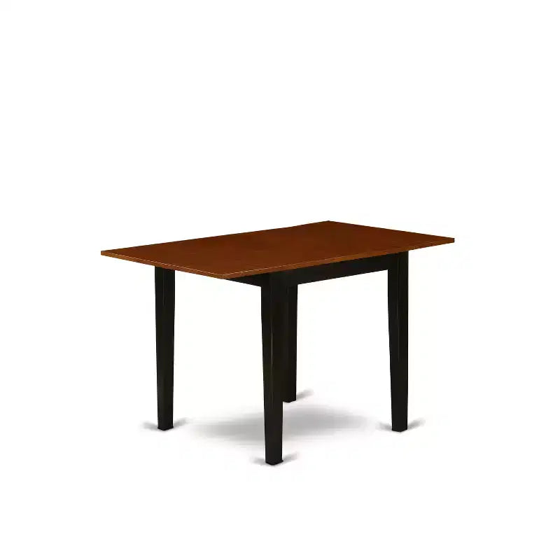 Mesa rectangular HomeStock de 30x48 con 2 alas abatibles