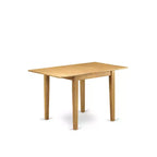 Mesa rectangular HomeStock de 30x48 con 2 alas abatibles