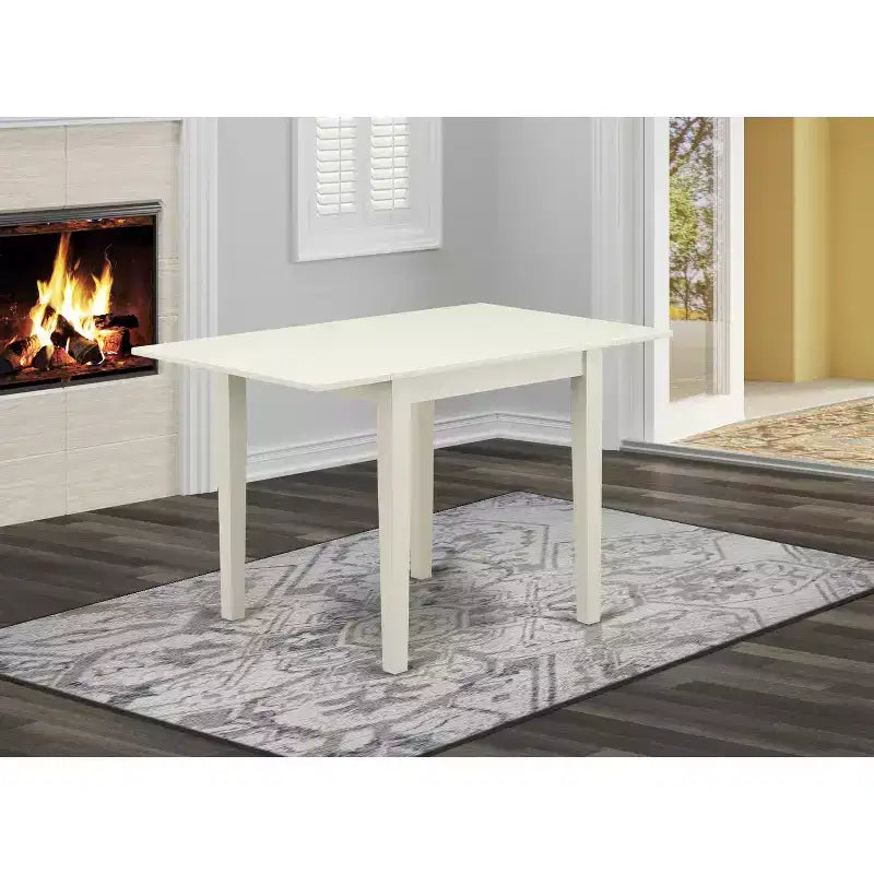 Mesa rectangular HomeStock de 30x48 con 2 alas abatibles