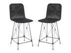 Minerva Weaved Counter Stool (Set Of 2) - BST6505 - Safavieh