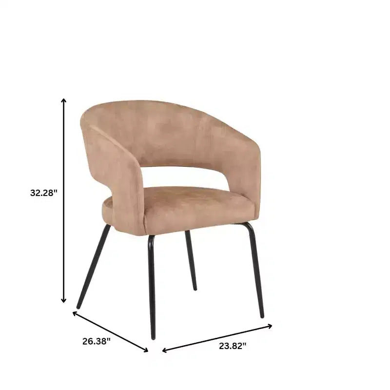 Juego de comedor de 5 piezas LeisureMod Verve con mesa de comedor redonda de 36 pulgadas con tapa de MDF negra y 4 sillas de comedor