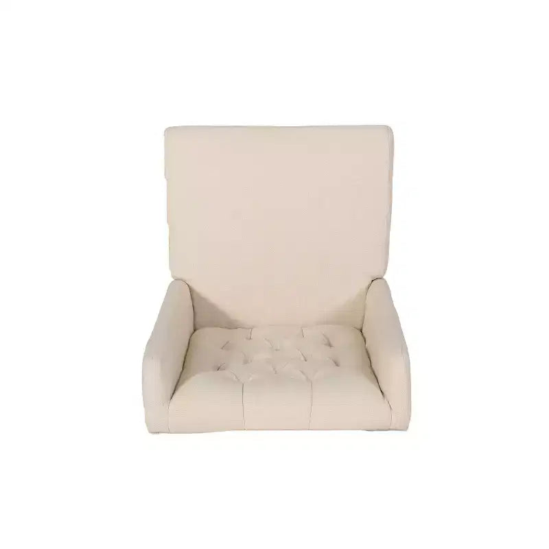 Juego de 2 sillas de comedor, sillas tapizadas sin brazos con respaldo alto en forma de ala y costuras de rombos con botones, azul/beige/gris/marrón/rojo/negro-Merax