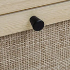 Vatros Rattan Zapatero de 3 Puertas Mueble Zapatero Moderno Independiente