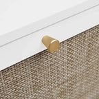 Vatros Rattan Zapatero de 3 Puertas Mueble Zapatero Moderno Independiente