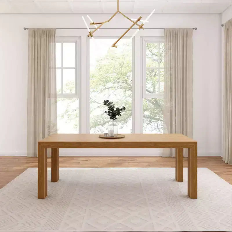 Mesa de comedor moderna (84in / 2134mm)