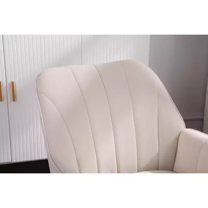 Sillón moderno de terciopelo Okak, silla de sala de estar con tapicería, sillón elegante de mediados de siglo con patas de madera dorada para sala de lectura o dormitorio