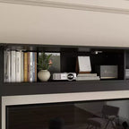 Gran centro de entretenimiento Famapy - Centro de entretenimiento de TV todo incluido: Esencial para una sala de estar estética y práctica