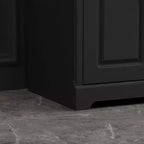 Famapy Cómoda horizontal de 5 cajones, armario de almacenamiento multifuncional, soluciones de almacenamiento para sala de estar