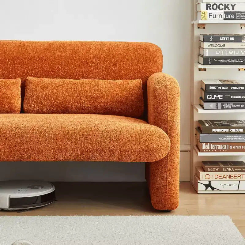 Sofá Cama MAYEERTY con USB, Cama Plegable Ajustable 3 en 1 y Bolsillo Lateral (Terciopelo)