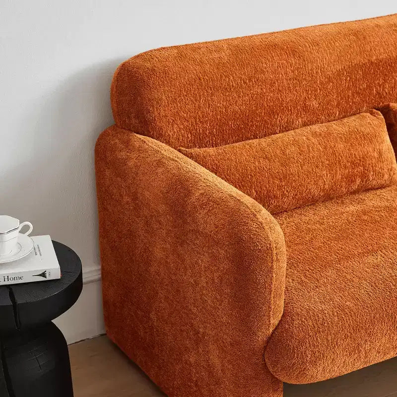 Sofá Cama MAYEERTY con USB, Cama Plegable Ajustable 3 en 1 y Bolsillo Lateral (Terciopelo)
